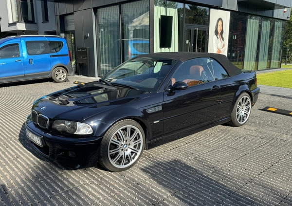 BMW M3 cena 130000 przebieg: 135000, rok produkcji 2003 z Warszawa małe 352